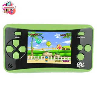 consola de juegos portátil de mano para niños sistema de arcade consolas de videojuegos video reproductor grande regalo de cumpleaños verde