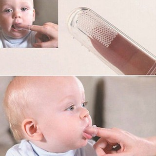 cepillo de dientes de silicona para dientes/cepillo de masaje para bebés/limpieza de goma