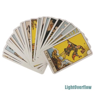 [Lightoverflow] 1 caja mágica Smith cartas de Tarot edición misteriosa Tarot juego de mesa 78 cartas (7)