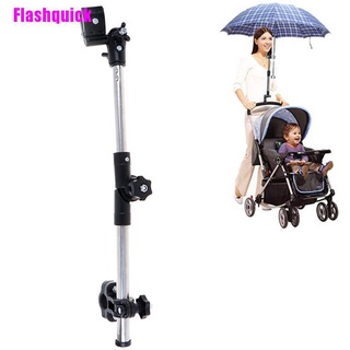 [Flashquick] Soporte de paraguas para cochecito ajustable carro sombrilla estante de paraguas de bicicleta soporte