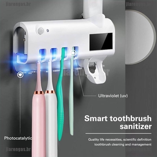 Cepillo De dientes Uv dispensador De puerta/Porta cepillo De dientes Multifuncional (1)