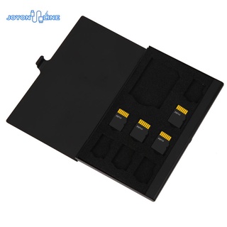 nuevo monocapa aluminio 1sd+ 8tf micro sd tarjetas pin tarjeta de memoria caja de almacenamiento (3)