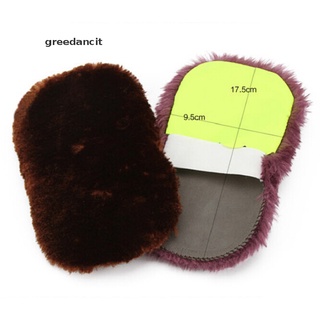 greedancit nuevo quick shine zapatos brillo esponja cepillo pulido limpiador de polvo herramienta co (3)