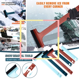 Ice Crusher Ice Scraper for Cars and Small Truck Windshield Scrape Frost and Ice Snow Removal with Extension Accesory