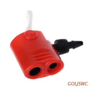 goljswc bolas de bicicleta inflador válvula adaptador de mano bomba de aire boquilla hogar accesorio al aire libre