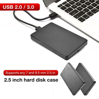Paulom USB 3.0/2.0 5Gbps 2.5inch SATA cierre externo HDD caja de disco duro para PC (2)