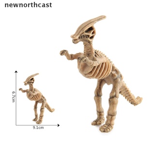 [newnorthcast] 1/12pcs dinosaurio esqueleto simulación modelo mini jurásico colección modelo juguetes