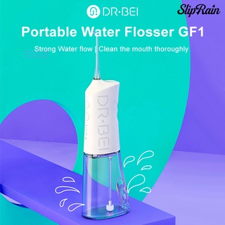 nuevo 1 set dr.bei gf1 flosser portátil limpiador de dientes dental agua flosser para dientes