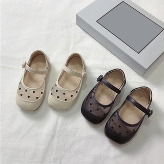 Las niñas zapatos de malla de fondo suave de los niños punto lindo princesa zapatos transpirable Casual zapato de bebé zapatos planos (1)