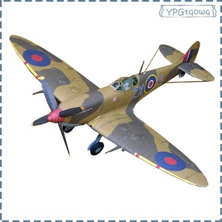 1:33 escala papel spitfire fighter modelo kit de regalo de avión para niños adultos