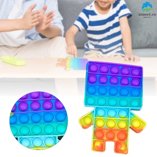 2021 pop it push bubble gadget juguete push pop burbuja fidget sensorial juguete alivio del estrés herramientas para niños y adultos