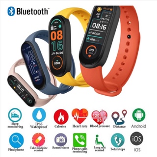 M6 Smart watch SmartWatch Bluetooth Monitor Cardíaco Reloj Inteligente 4.2 Smartband Alas