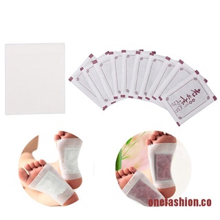 ONSHION 10pcs Detox Foot Patch Adhesive Keeping Health Slimming Cleansing Herbal