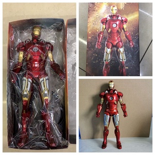 Figura vengadores 3 12 pulgadas MK7 Iron Man rojo modelo en caja figura