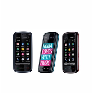 nokia 5800 música recta pantalla táctil teléfono móvil función teléfono móvil teléfono básico (5)