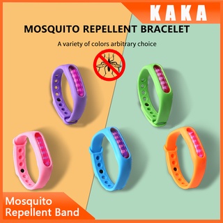 Pulsera repelente de mosquitos de silicona con cápsula Anti mosquitos repelente de insectos pulsera impermeable