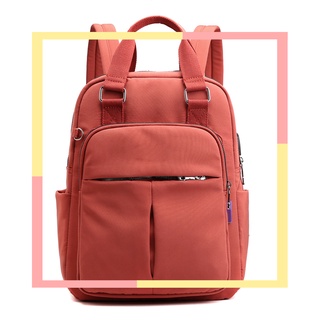 mochila casual para mujer/bolsas escolares con cremallera/carga usb de gran capacidad para viajes