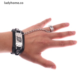 LADYHOME Naruto Cosplay Costumes Accessories Naruto Bracelet Finger Ring Anime Props Gift .