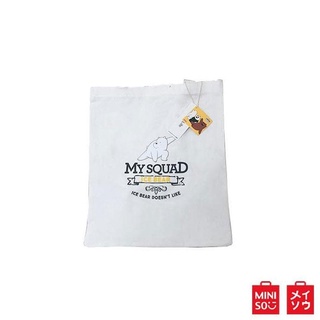 Miniso Stack Squad - bolso de hombro de lona para mujer