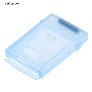 rutucoo 2.5" ide sata hdd disco duro de plástico caja de almacenamiento caso de la cubierta co (4)