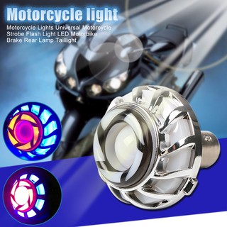 om luces de motocicleta universalestroboscópicas para motocicleta luz led de freno de motocicleta luz trasera