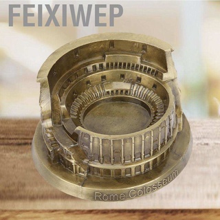 Feixiwep Colosseum Model Bronze Home Desktop Decor Solid And Durable High Quality Material Roman for Bars Cafes Bedroom