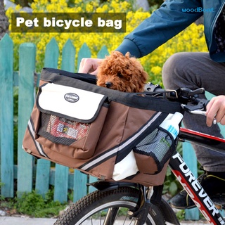 Bicycle Dogs Baskets Wear-resistant Multi-Purpose Foldable Waterproof Small Pet Cat Dog Bicycle Baskets for Outdoor
