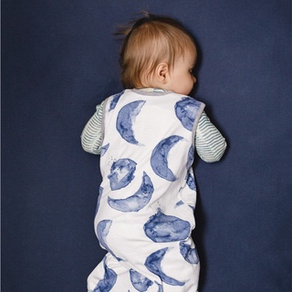 [EFE] bebé luna cremallera recién nacido portátil manta de algodón envolver envoltura saco de dormir (5)