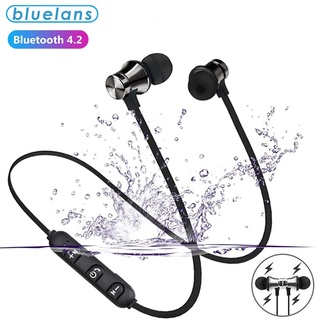 Auriculares Bluetooth XT11, auriculares magnéticos inalámbricos con micrófono para iPhone Samsung y Xiaomi, banda para el cuello deportiva