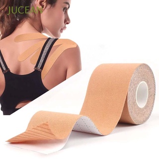 JUCEAN Running Athletic Strapping Tennis Muscle Bandage Kinesiology Sports Tape Elastic Waterproof Muscle Sticker Gym Muscle Pain Relief Physiotherapy Myalgia Adhesive Strain Injury Tape/Multicolor