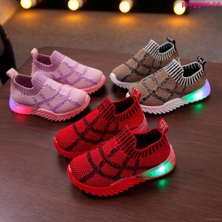 My Baby zapatos LED antideslizantes para niños/niñas/tenis de suela suave para caminar