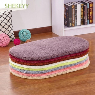 shekeyy alfombra de baño suave sala de estar antideslizante baño alfombra inodoro cocina piso super absorbente bañera felpudo/multicolor