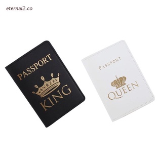 ete2 accesorio de viaje vintage titular de pasaporte cubierta de identificación tarjeta bancaria de negocios cartera caso