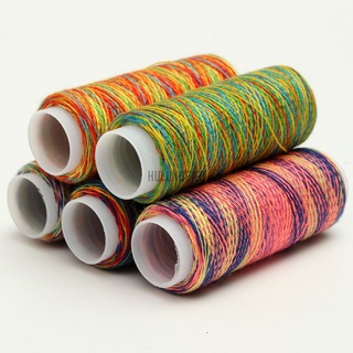 Hilo de coser Color arco iris acolchado a mano bordado hilo de coser
