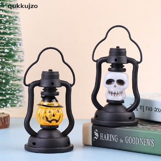 [qukk] lámpara led de calabaza fantasma para colgar velas de terror decoraciones de halloween 458co