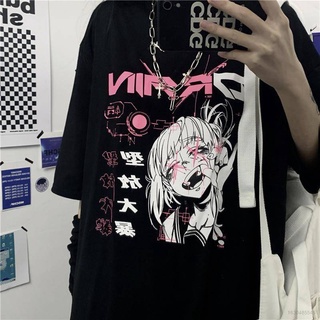 punk gótico estilo camisetas sueltas streetwear harajuku manga corta top verano hip-hop mujer camiseta s-2xl tamaños