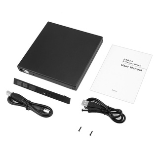 【panzhihuaysfq】Portable Size USB 2.0 CD IDE To USB External Case Slim for Laptop Notebook (4)