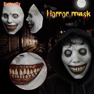 Mariposa(!)~Halloween Fiesta máscara espeluznante sonriente demonios el mal Cosplay Props espectáculo de escenario