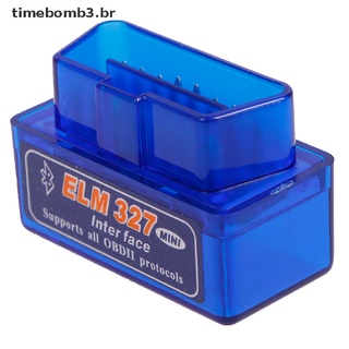 [time3] Mini Elm 327 Obdii Mini V2.1/Bluetooth/lector De Código Obd/herramienta De Diagnóstico De automóvil (Time3)