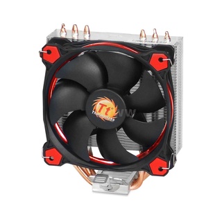 thermaltake cpu enfriador de aire 120 mm rojo led ventilador hidráulico rodamiento 3 contactos directos heatpipes aleta de aluminio para intel lga1151/amd am4