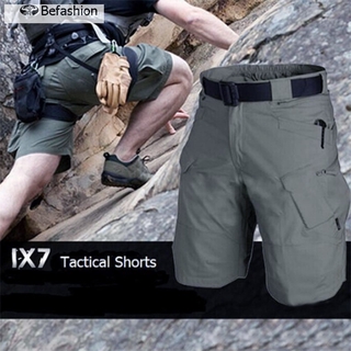 Pantalones cortos urbanos de carga de algodón al aire libre camuflaje para hombre