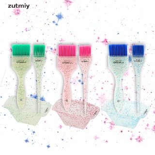 [zutmiy] tinte para el cabello color cepillo tazón set tinte blanqueamiento peluquería accesorios de estilo rghn