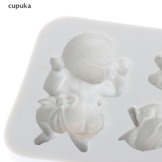 cupuka 3d - moldes de resina de silicona para dormir, diseño de fondant, decoración de tartas, herramienta para hornear co (7)