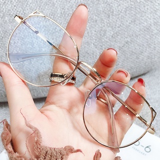 [lentes reemplazables]gafas anti radiación para mujer estilo coreano moda anti luz azul gafas
