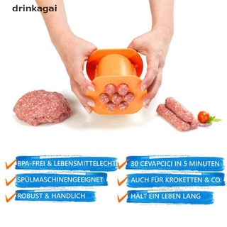[Drinka] Sausage Maker Meat Press Squeeze Meat Strips Mold Hot Dog Meat Stick Maker 471CO