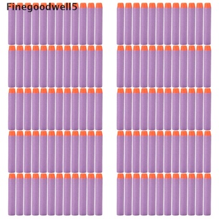 Finegoodwell5 Dardos de Bala de 10 X Refil morado con agujero Para Nerf Elite serie Blaster 7.2cm Belle (1)