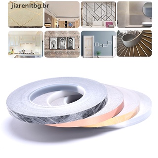 Jia cinta adhesiva De oro De 50M impermeable Para hueco/Azulejo/decoración