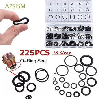 APSISM 225Pcs Universal Sealing Gasket Plumbing Connections Washer Rubber O Ring Automotive Repair Resist Oil Faucet Watertightness Resist Heat Gasket Ring