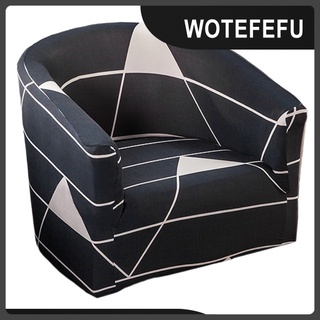 [wotefefu] Funda De silla Elástica Estampada antideslizante Para muebles