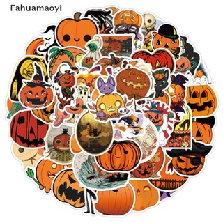 Fahuamaoyi 50pcs decoración de Halloween para teléfono móvil maleta graffiti impermeable pegatina esperanza de que pueda disfrutar de sus compras